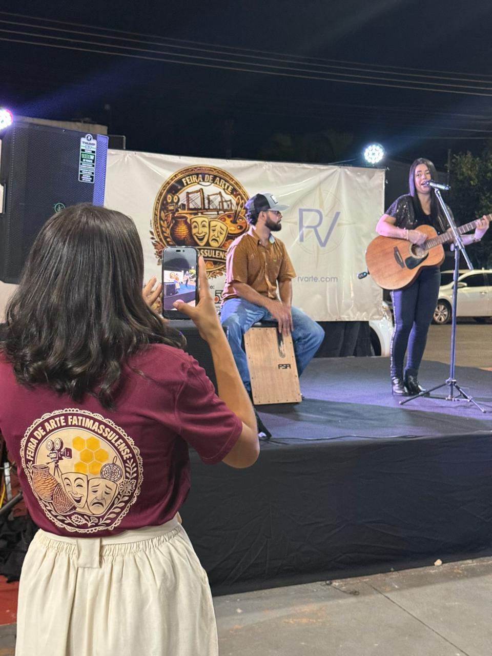Show musical na Feira de Arte